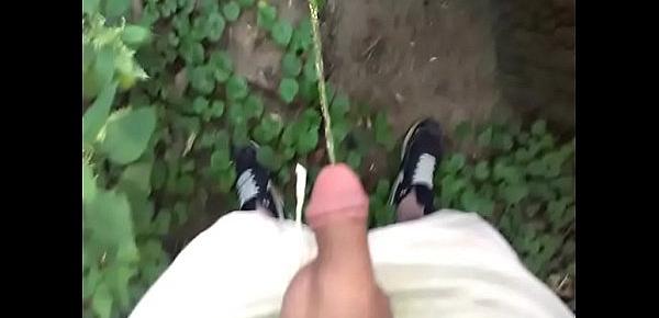  Outdoor piss compilation